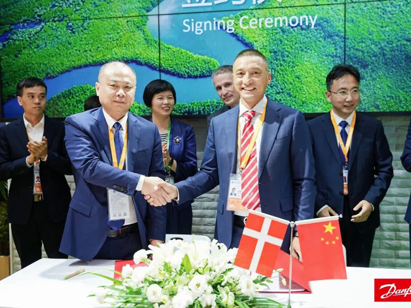 戰略合作丨丹佛斯傳動與嘉興水務集團合作簽約儀式圓滿舉行！